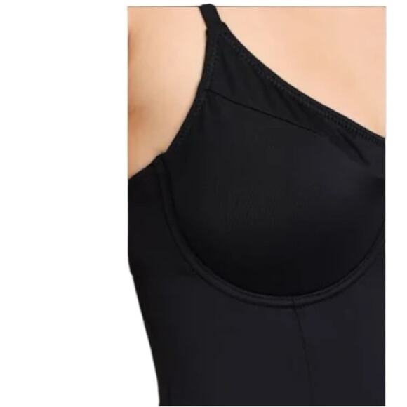 Good American Black Scuba Show Off One-Piece Swimsuit New - Picture 7 of 11